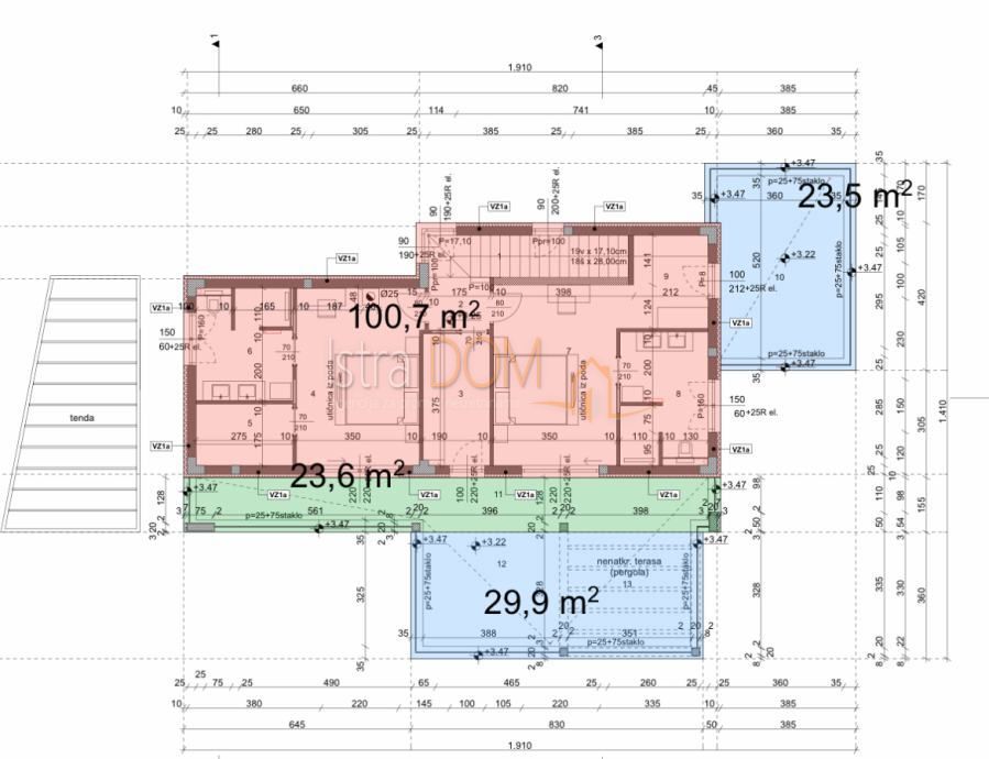 Terreno Pavićini, Marčana, 600m2