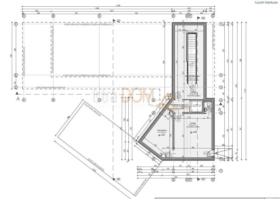 Terreno Golaš, Bale, 834m2