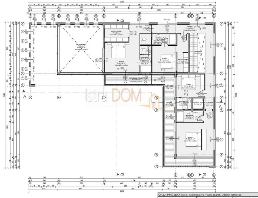 Terreno Golaš, Bale, 834m2