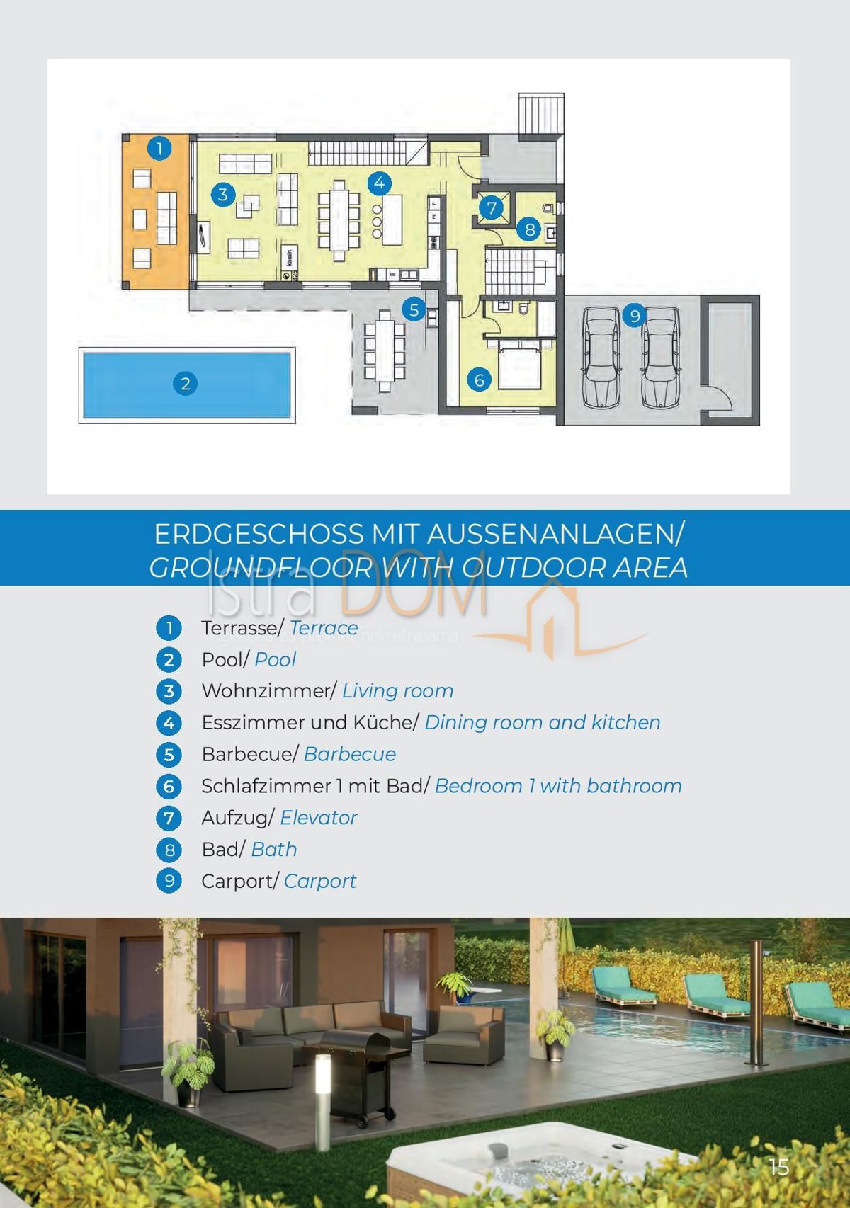 Terreno Pomer, Medulin, 1.050m2