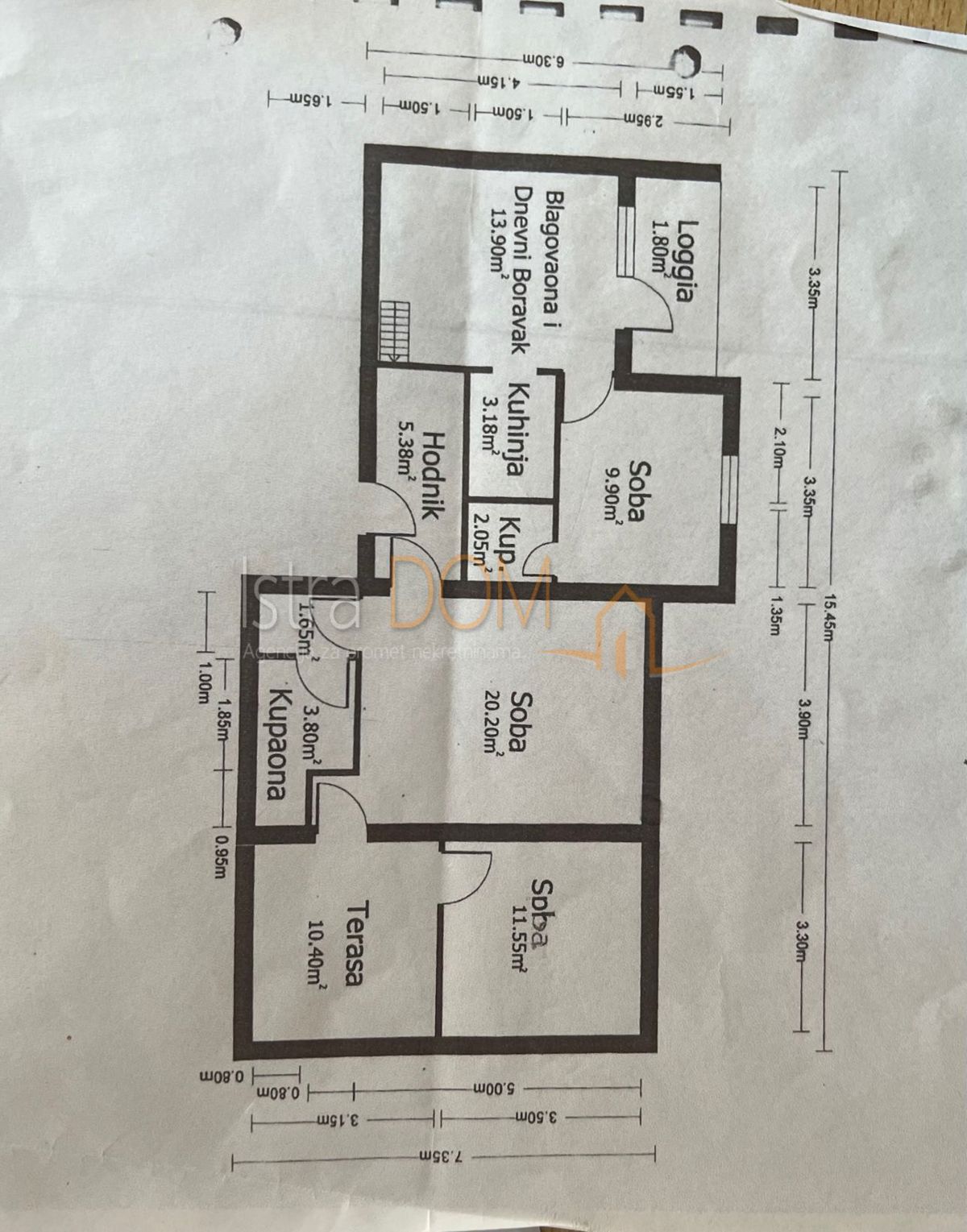 Appartamento Banjole, Medulin, 87,39m2