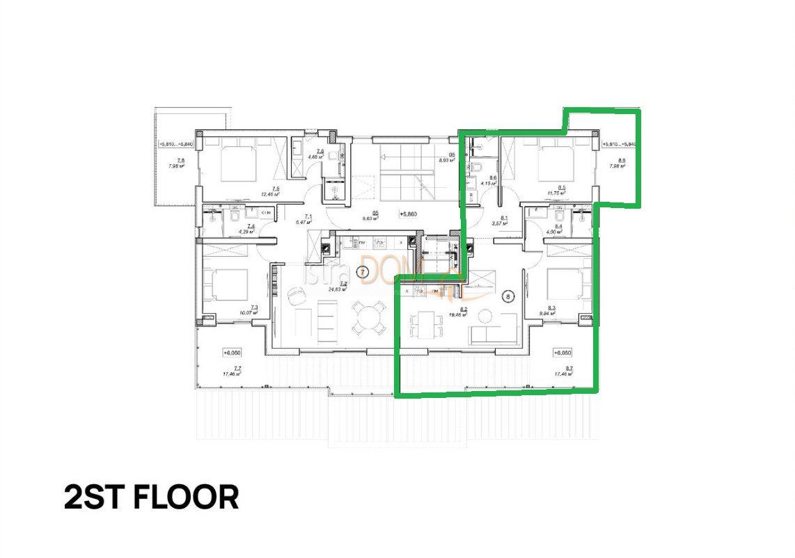 Appartamento Medulin, 78,21m2