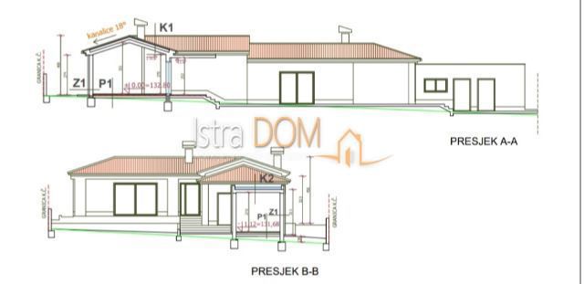 Terreno Peruški, Marčana, 860m2