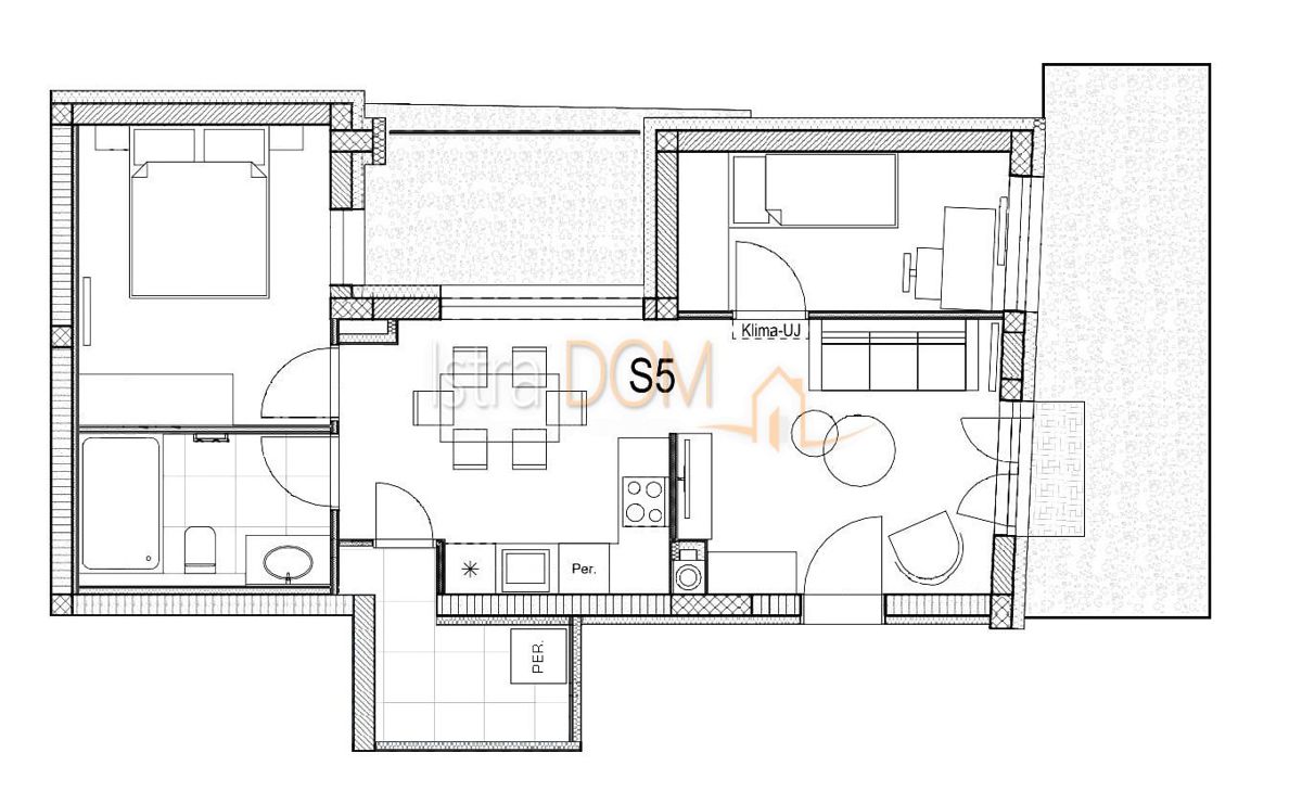 Appartamento Donja Zelina, Sveti Ivan Zelina, 75m2