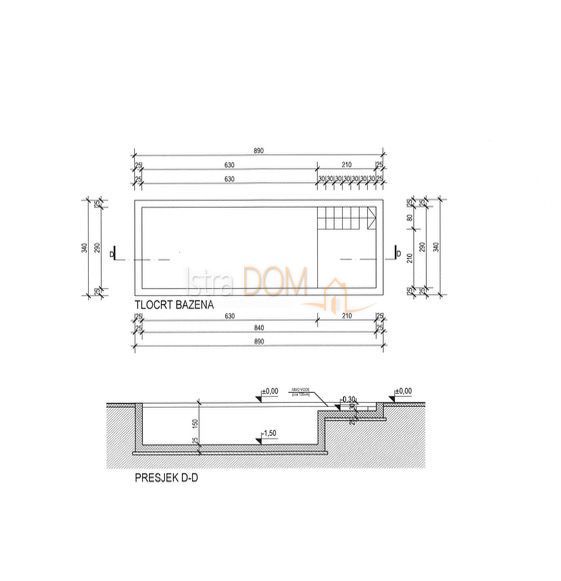 Terreno Pomer, Medulin, 550m2