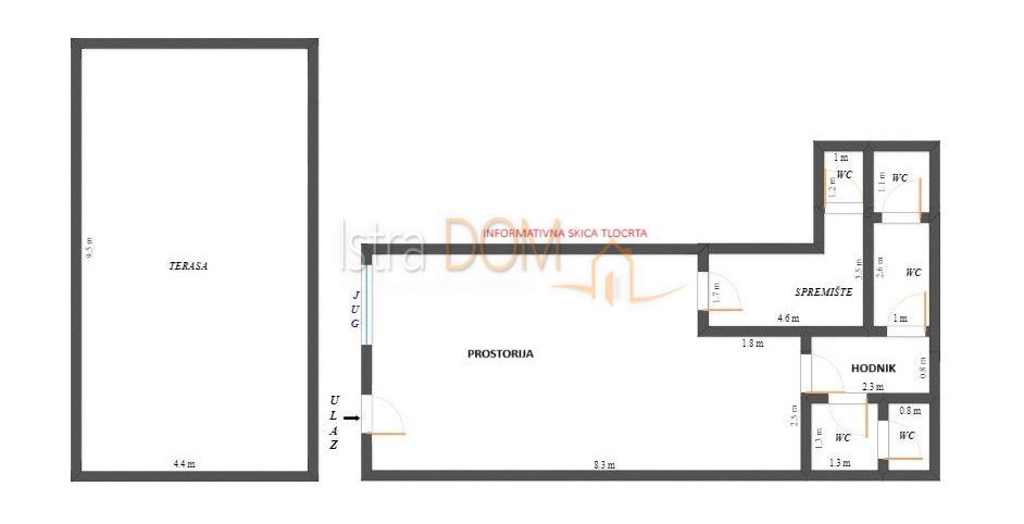 Commerciale Sveti Ivan Zelina, 50m2