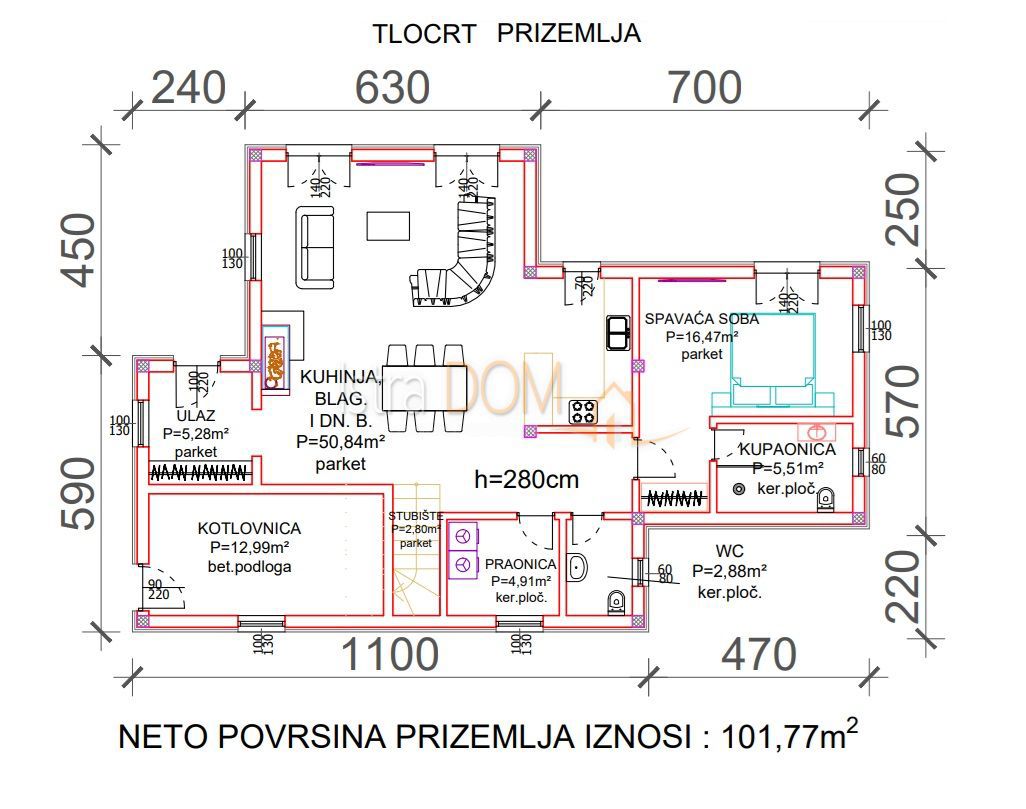 Casa Gedići, Poreč, 253m2