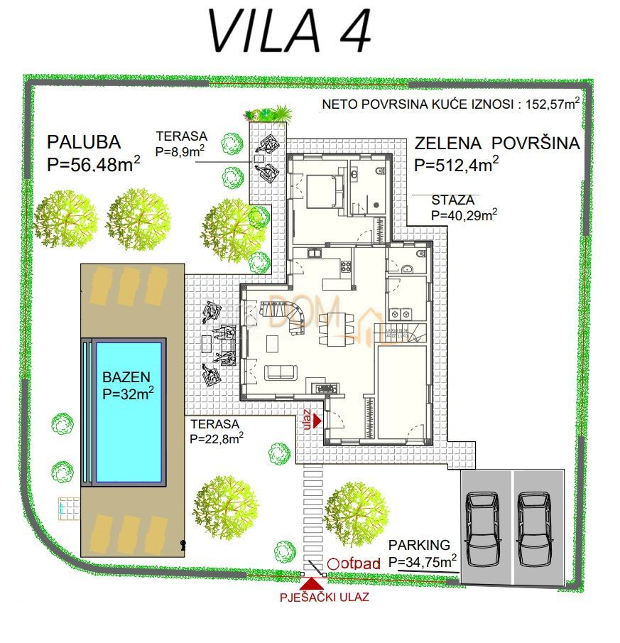 Casa Gedići, Poreč, 253m2