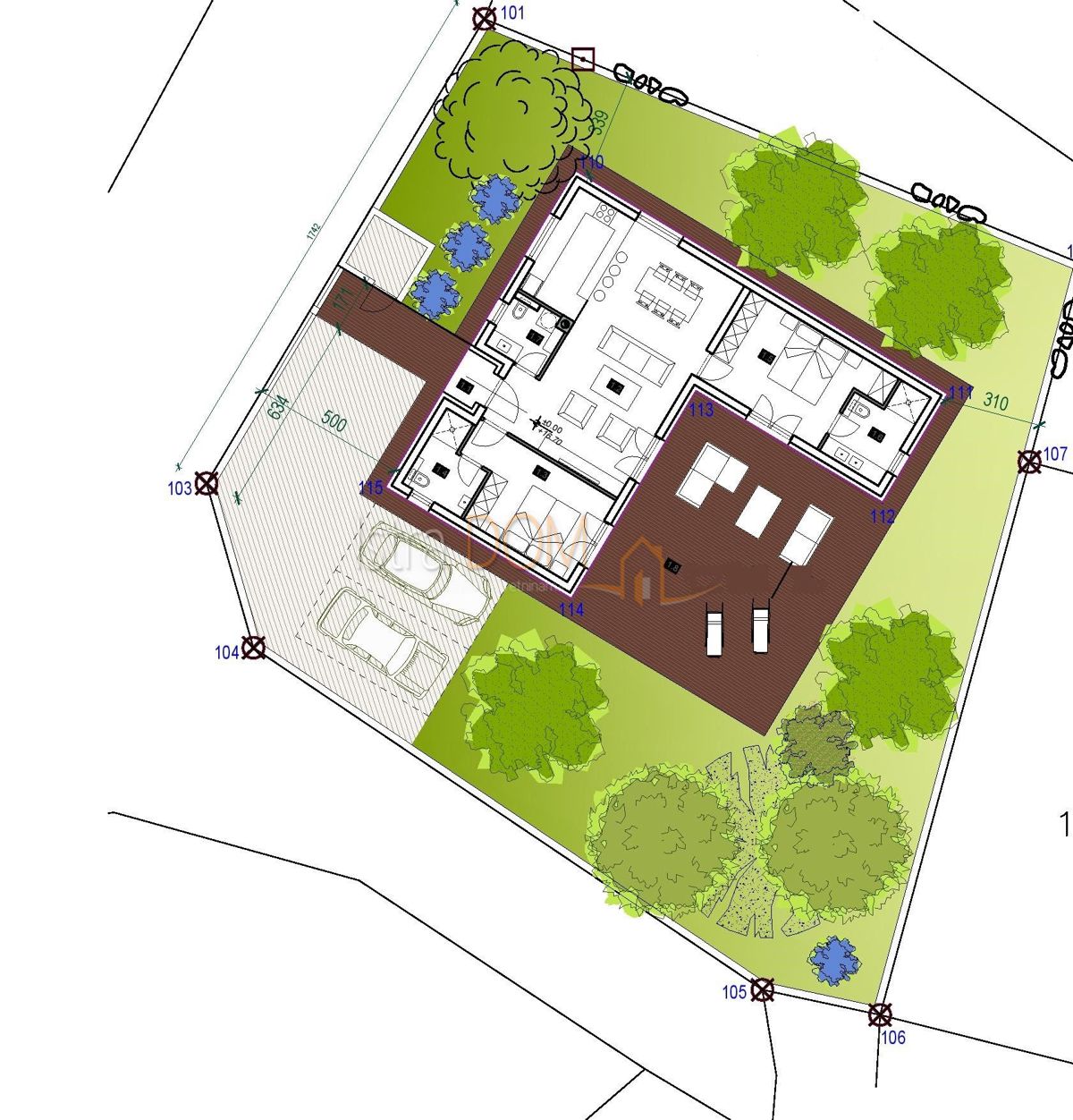 Casa Medulin, 103m2