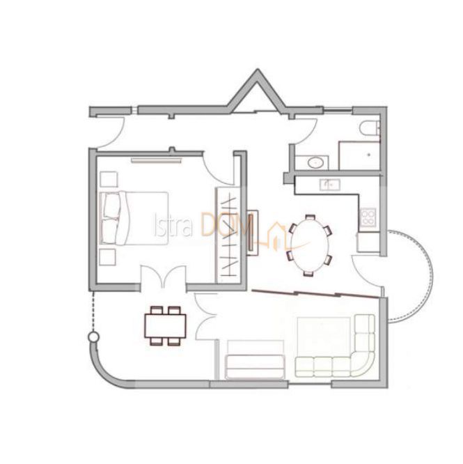 Appartamento Medulin, 59m2
