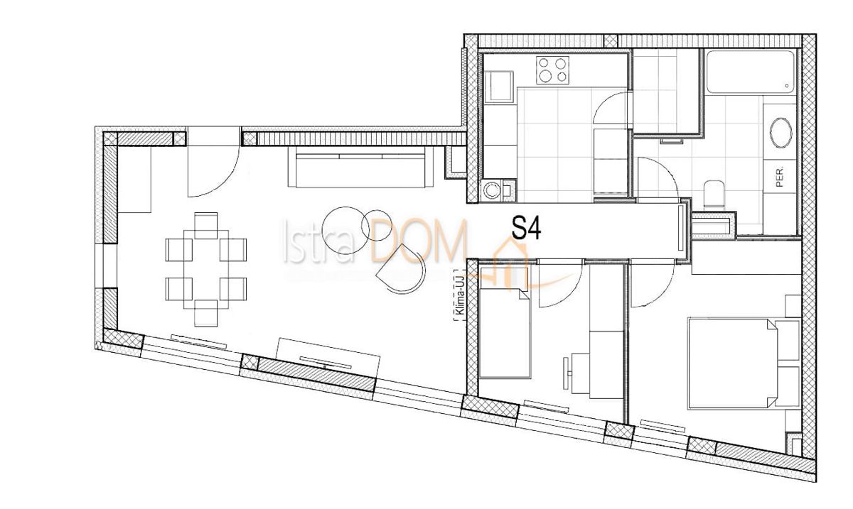 Appartamento Donja Zelina, Sveti Ivan Zelina, 75m2