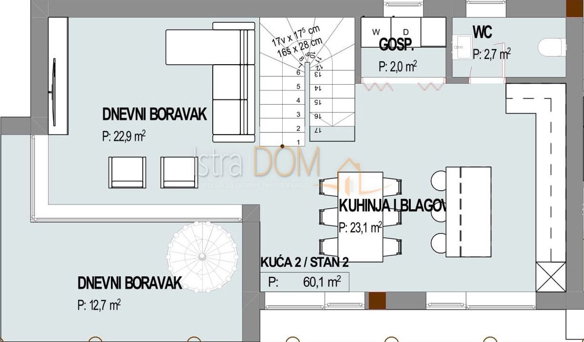 Appartamento Pavlovac, Matulji, 100m2