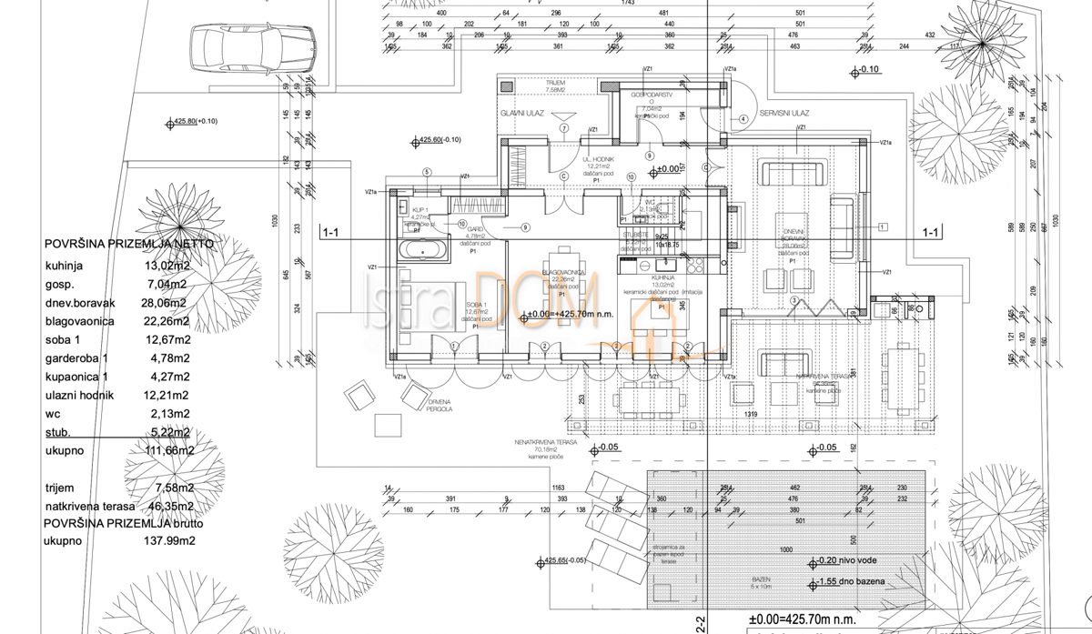 Casa Lindar, Pazin - Okolica, 170m2