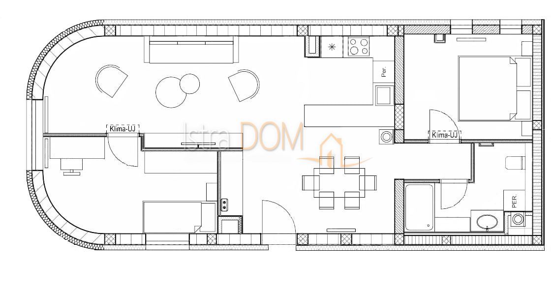 Appartamento Donja Zelina, Sveti Ivan Zelina, 75m2