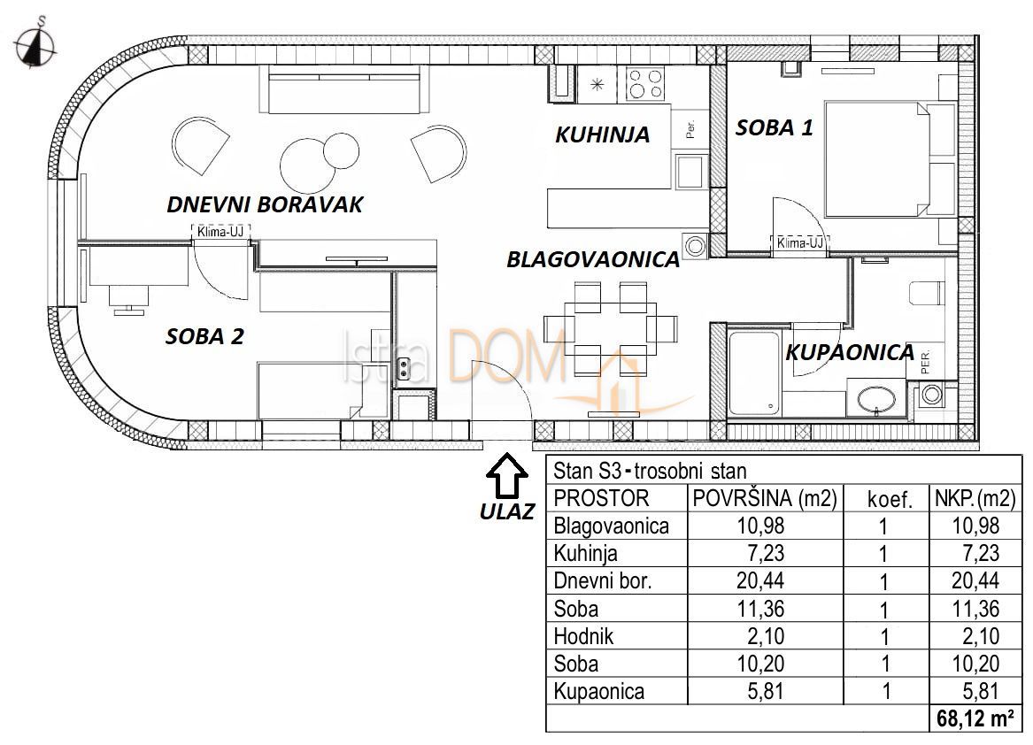 Appartamento Donja Zelina, Sveti Ivan Zelina, 75m2
