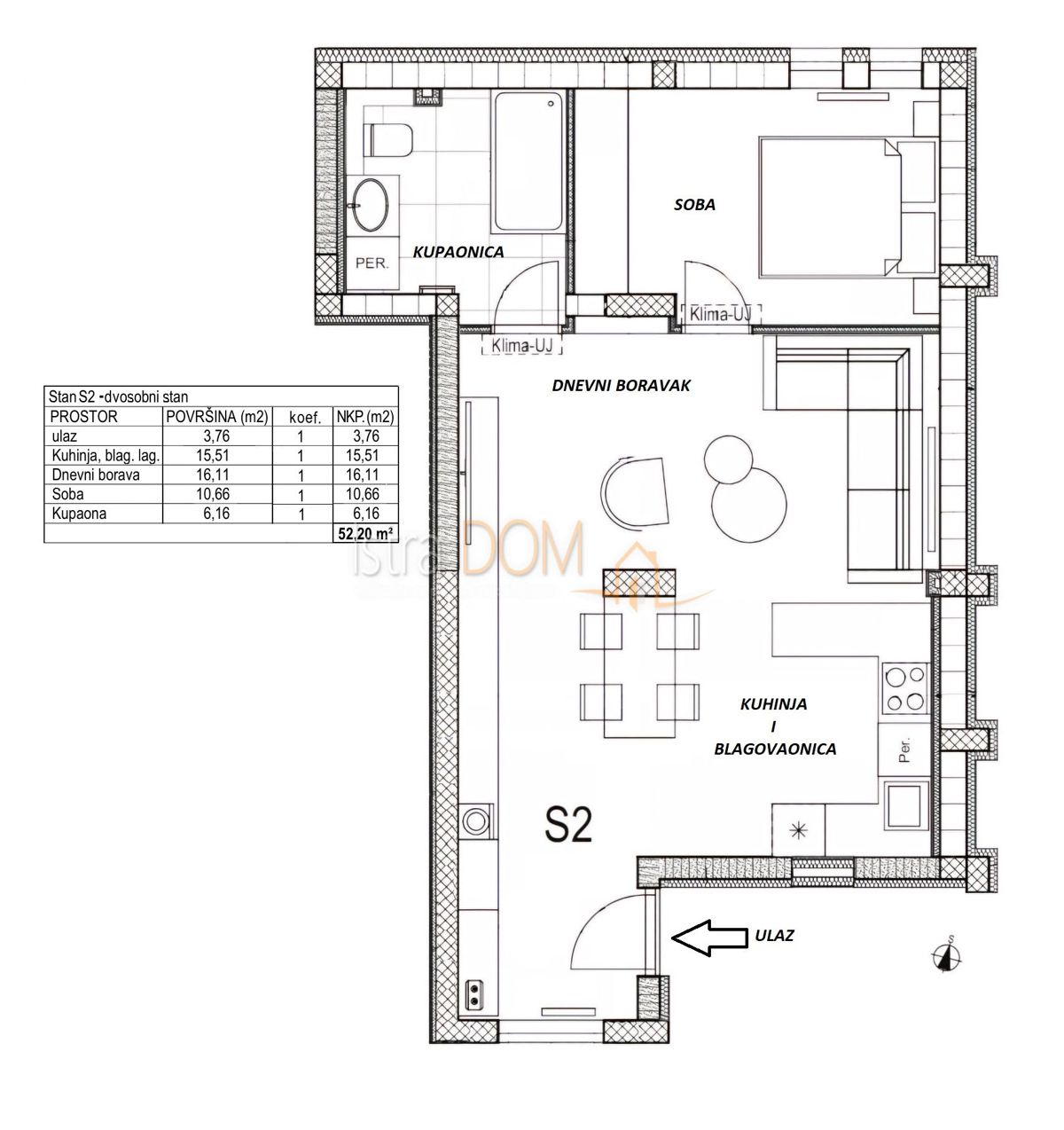 Appartamento Donja Zelina, Sveti Ivan Zelina, 75m2