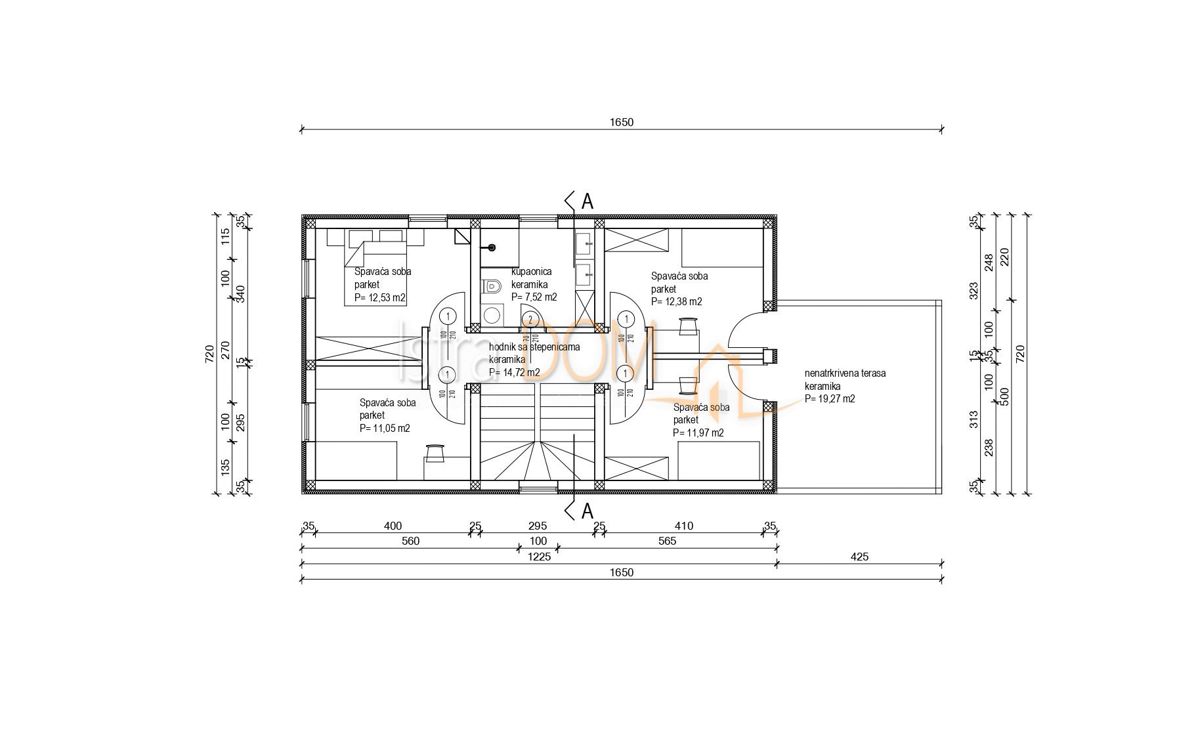 Terreno Domijanići, Žminj, 1.351m2