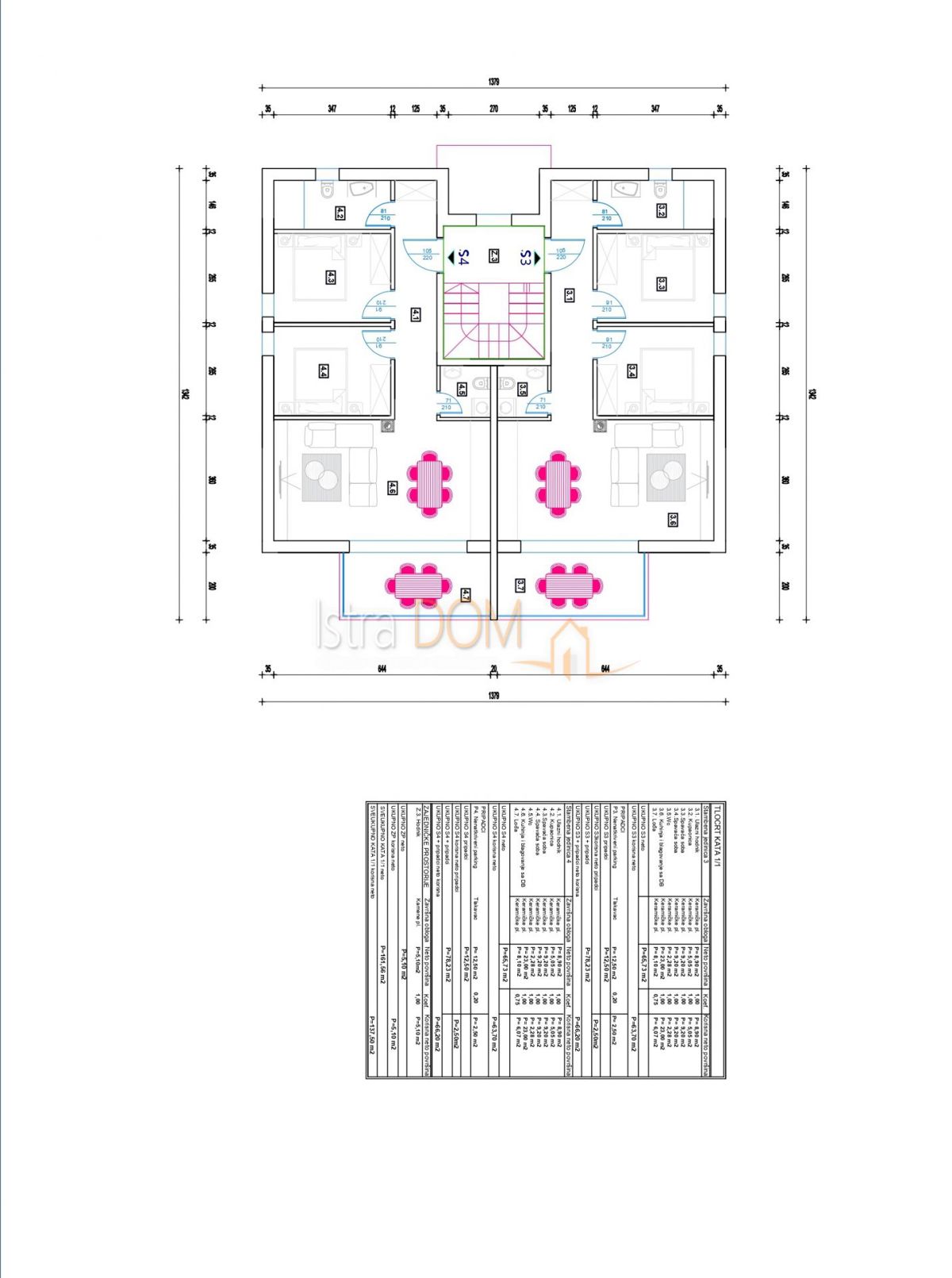 Appartamento Ližnjan, 73,50m2