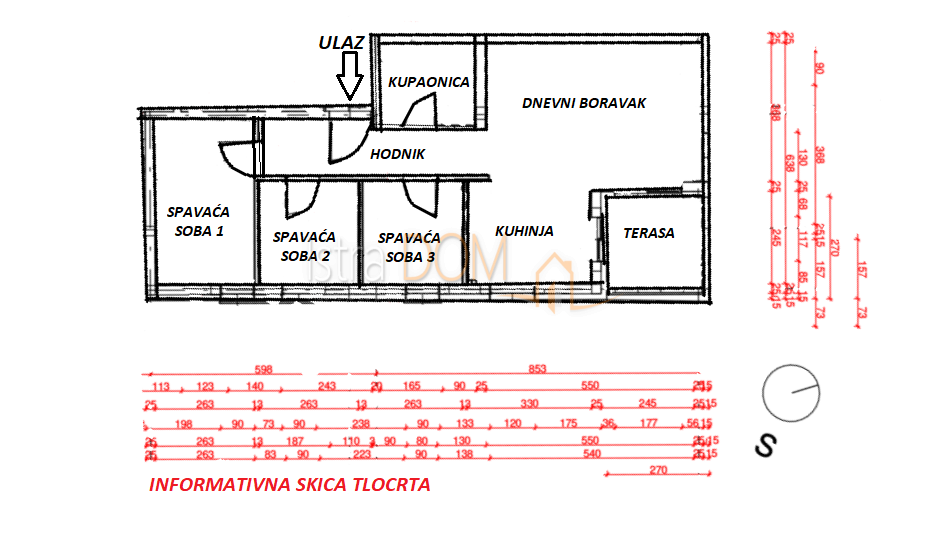 Appartamento Bukevje, Sveti Ivan Zelina, 232, 3.232m2