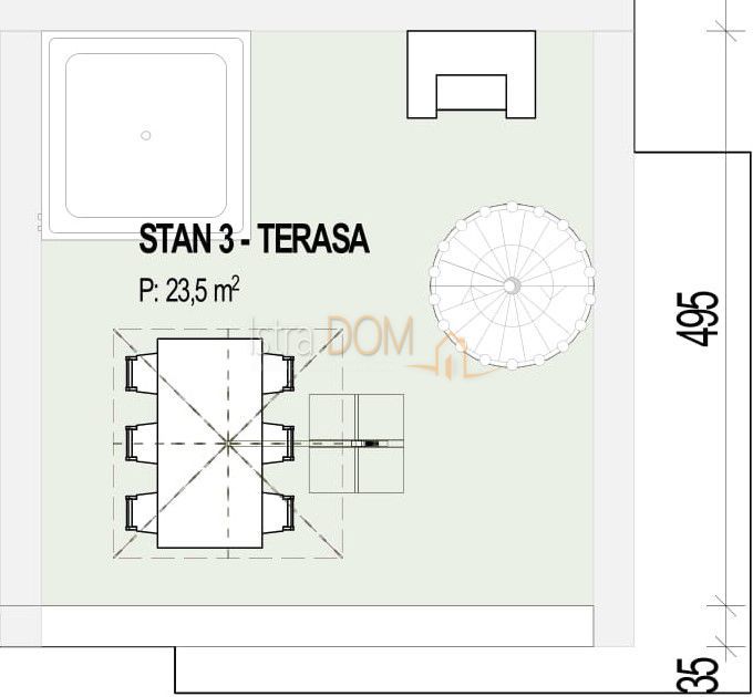 Appartamento Pavlovac, Matulji, 100m2