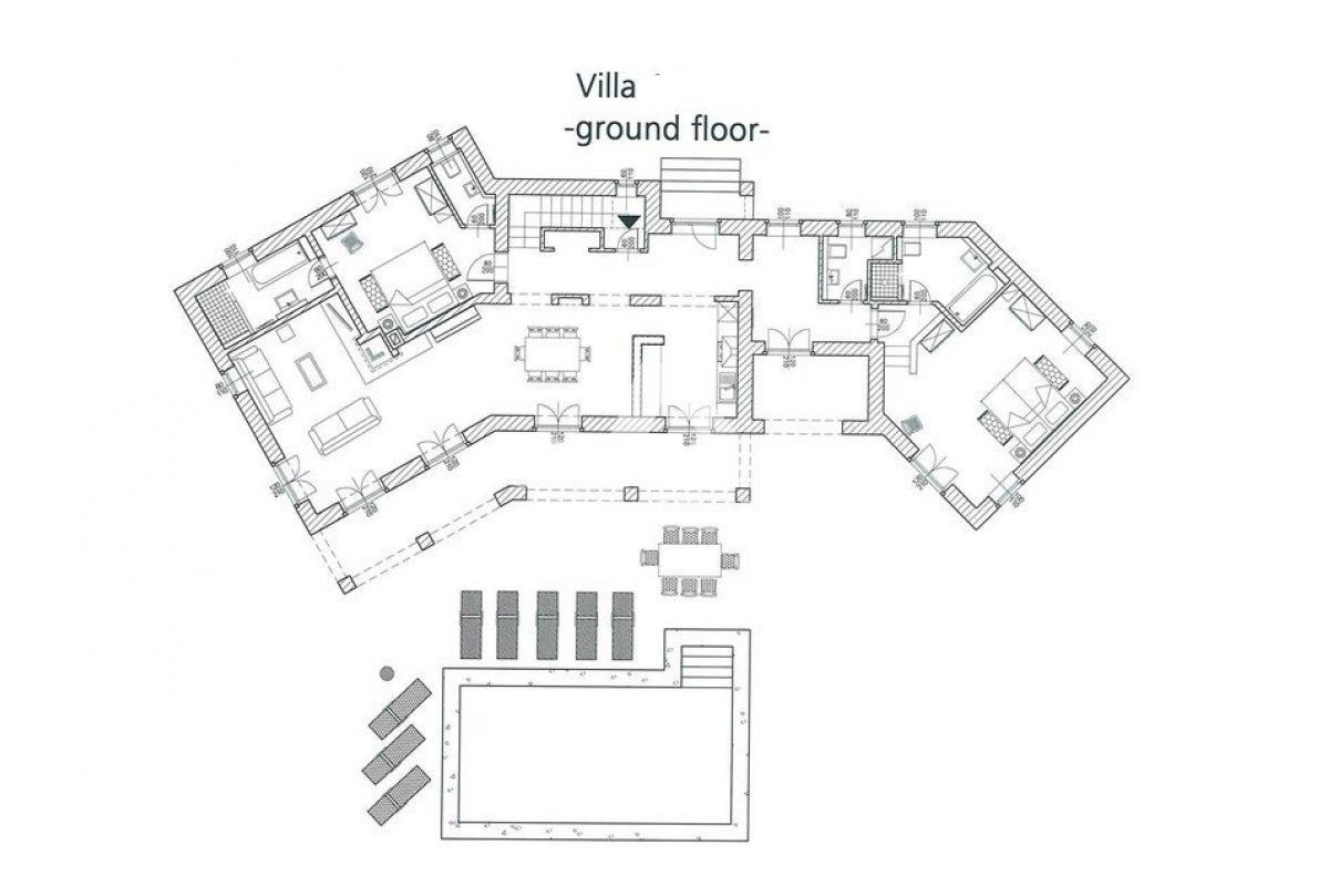 Istria, Sveti Lovreč - Villa rustica con piscina e splendido giardino