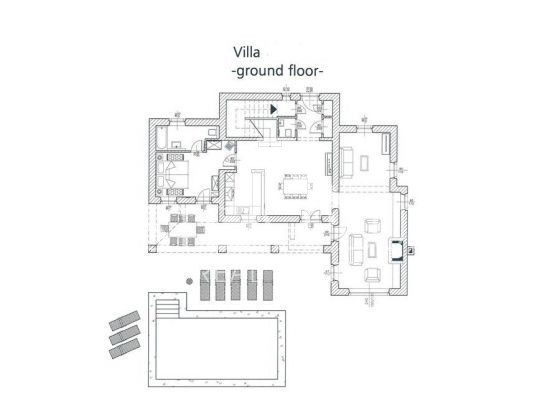 Villa in pietra con pisina , Istria vicino Parenzo