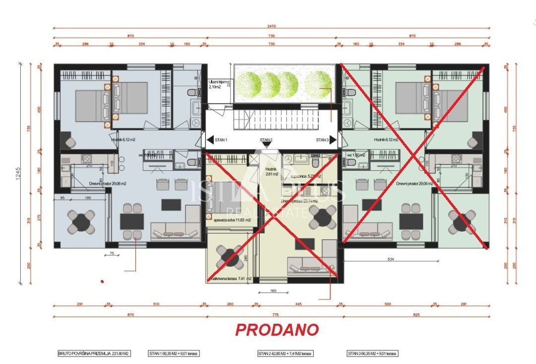 Appartamento di lusso con giardino - insediamento a 4 km da Parenzo