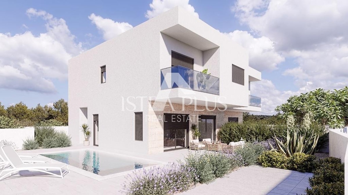 Casa bifamiliare con piscina, jacuzzi e vista mare