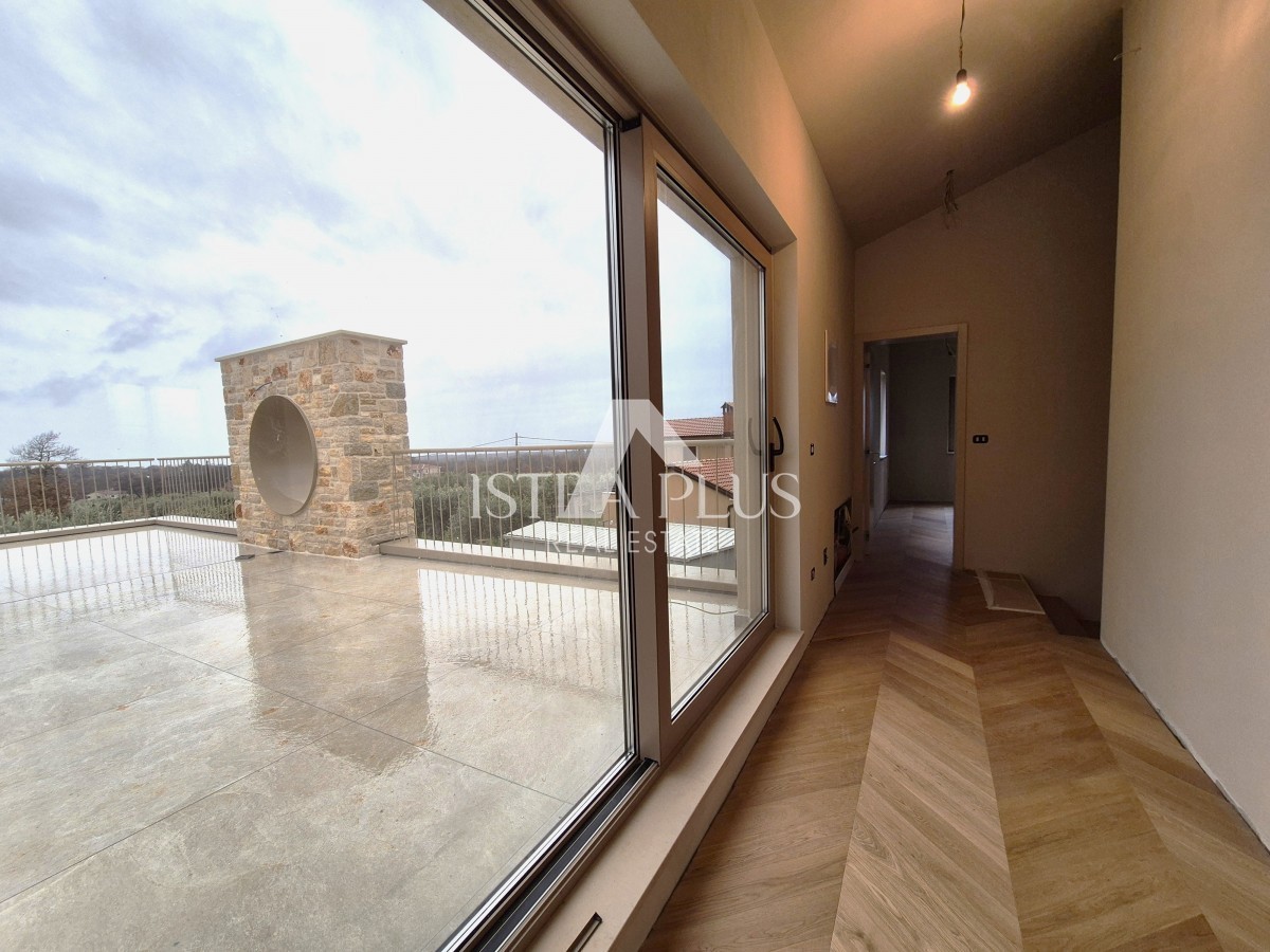 Istria, zona di Parenzo - Nuova villa di lusso con vista mare - progetto di design, costruzione di alta qualità