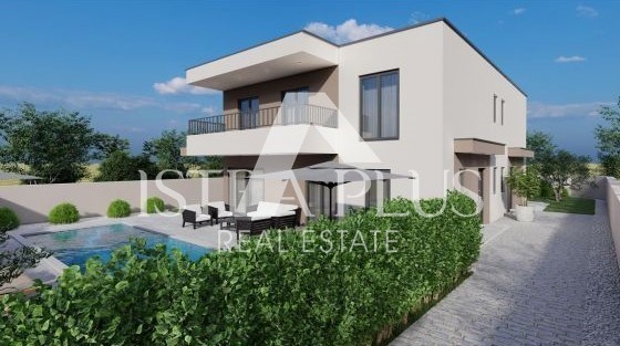 Casa bifamiliare con piscina - vicino a Parenzo