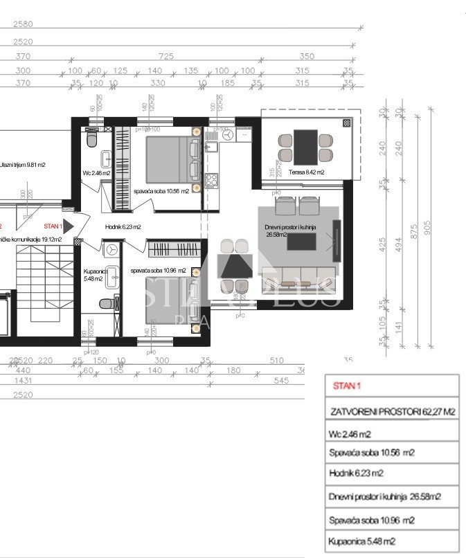 Nuova palazzina con ascensore a 3 km dal mare - appartamento al piano terra