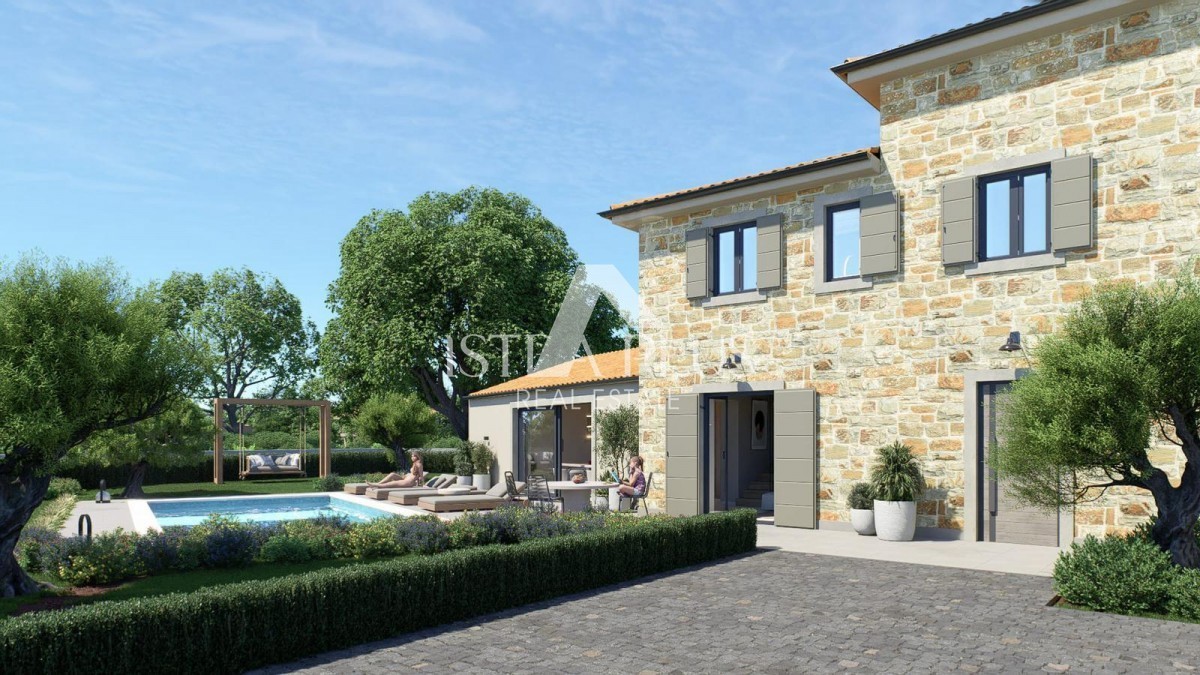 Istria, zona di Visignano - Bellissima casa mediterranea con piscina
