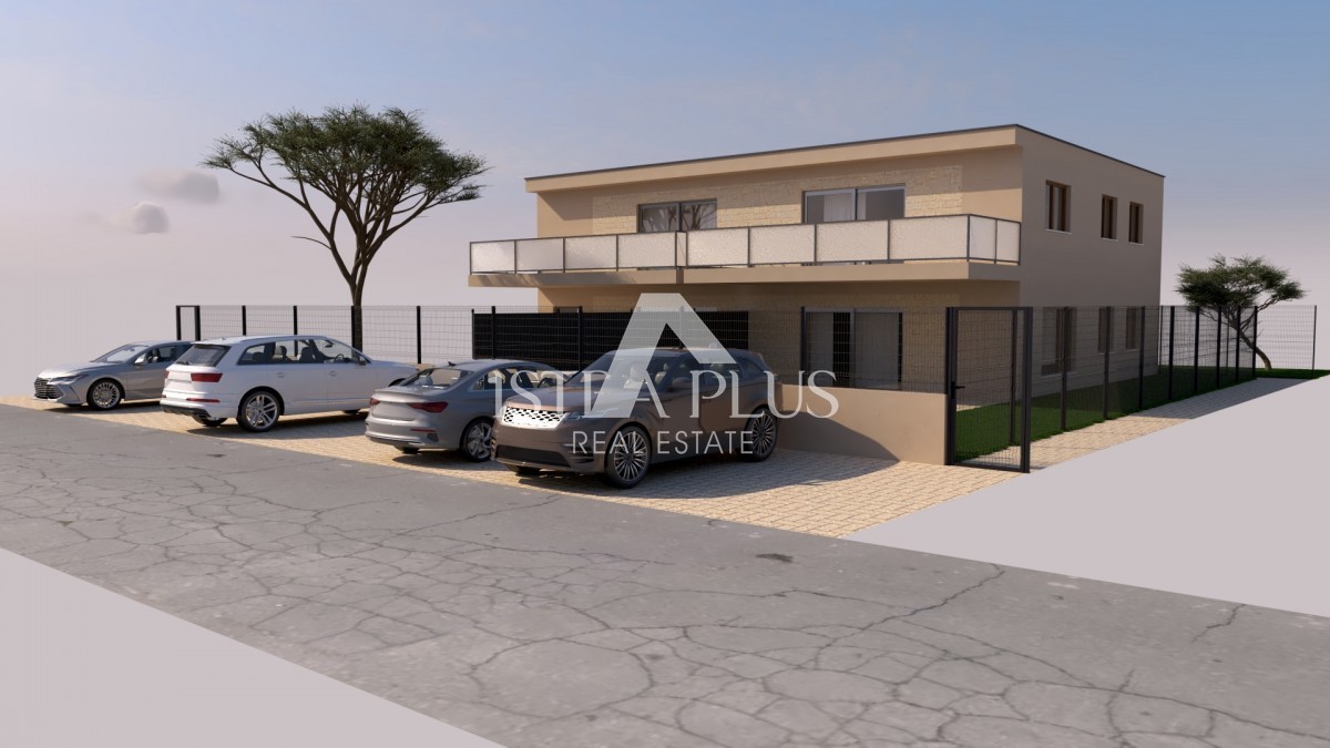 Parenzo, divisorio, posizione eccellente! Appartamento con 2 camere da letto e giardino privato di 95 m²