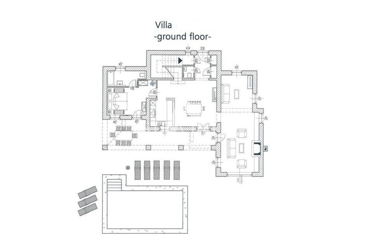 Istria, zona di Parenzo - spaziosa villa con piscina e vista panoramica