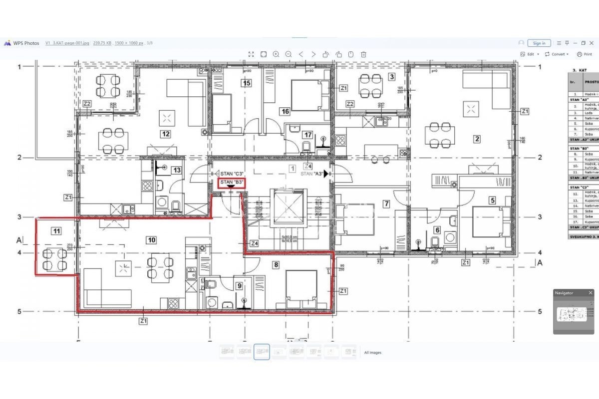 Vabriga, appartamento con terrazza sul tetto - edificio con ascensore!