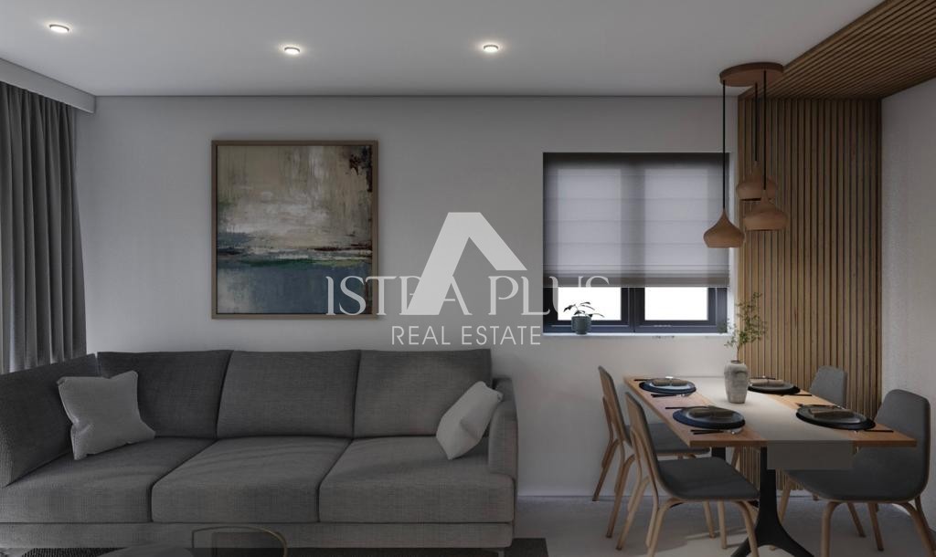 Istria, appartamento di nuova costruzione in una posizione attraente in una tranquilla cittadina costiera istriana