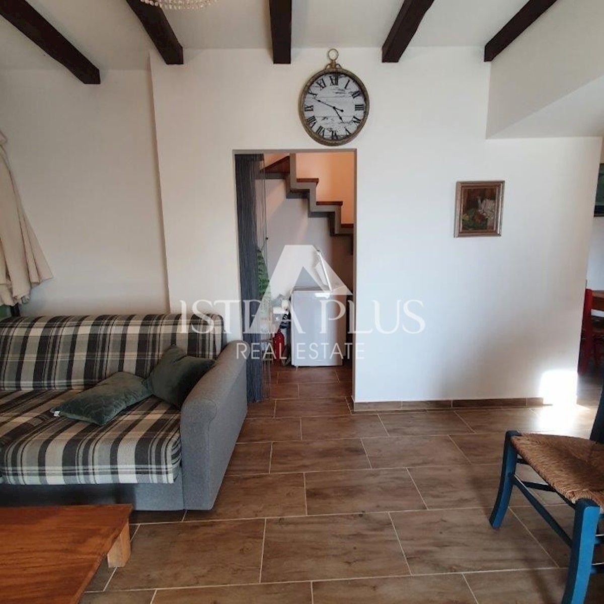 Casa in pietra con piscina + appartamento, Vista al Montona