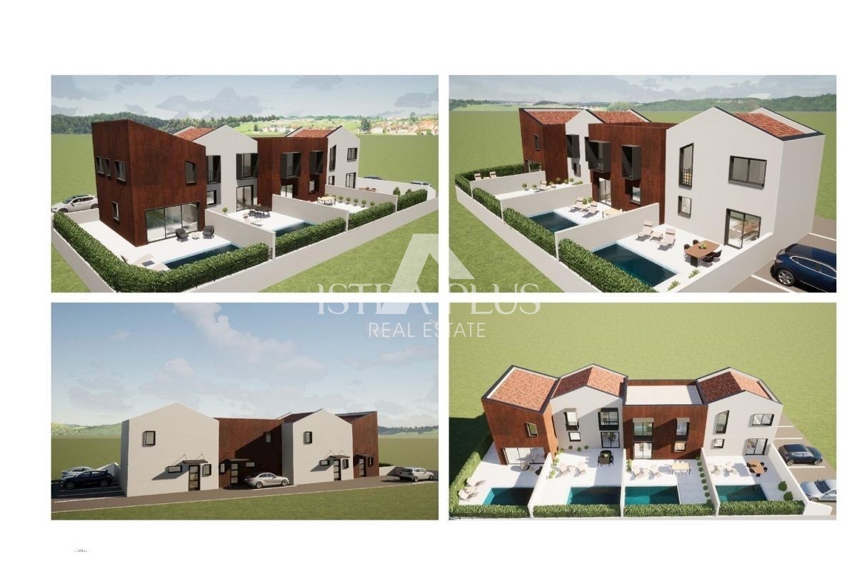 Casa a schiera con piscina, a 3 km dal mare.