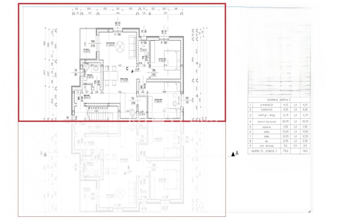 Appartamento al 1° piano - nei dintorni di Parenzo