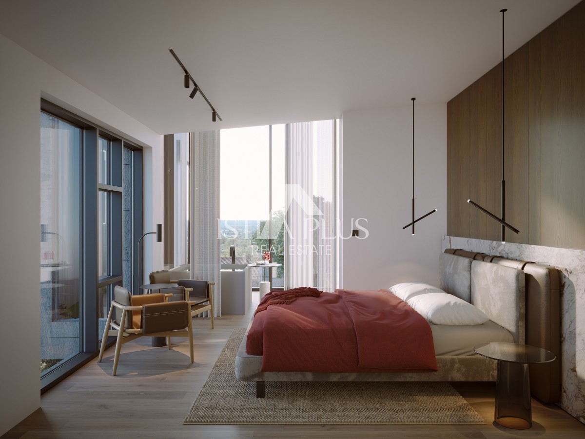 Istria, Parenzo 10 km - Terreno edificabile con vista mare e permesso di costruire ottenuto