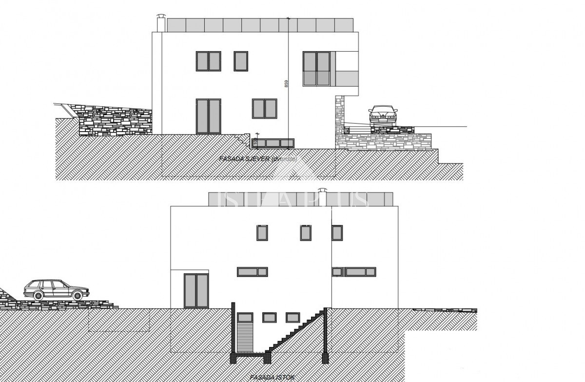 Posizione esclusiva, casa con 2 apartamenti a 250m dal mare, Parenzo!