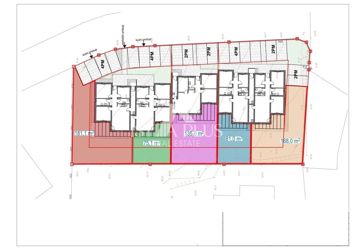 Offerta esclusiva - nuova costruzione a Tar, appartamento al piano terra con cortile, 3 camere da letto!