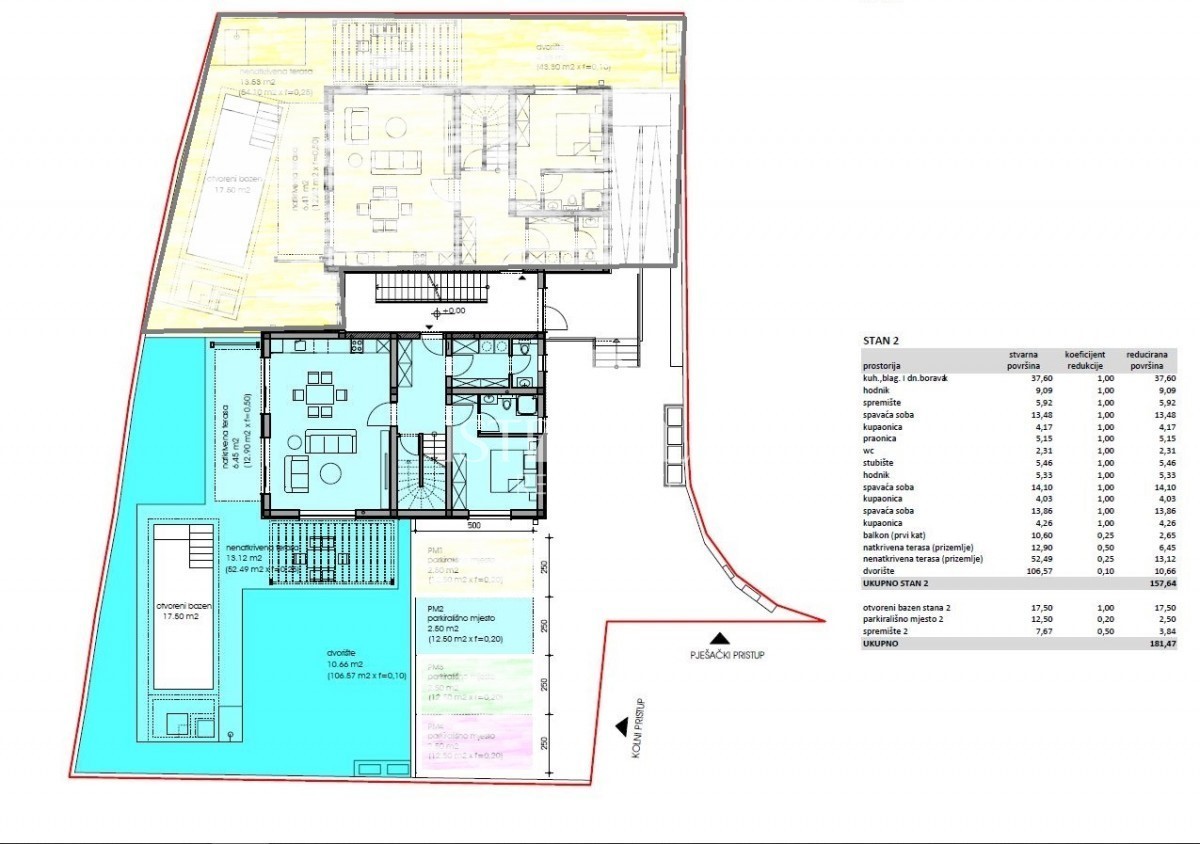 Appartamento su due piani con piscina privata e cortile - Tar - Vabriga