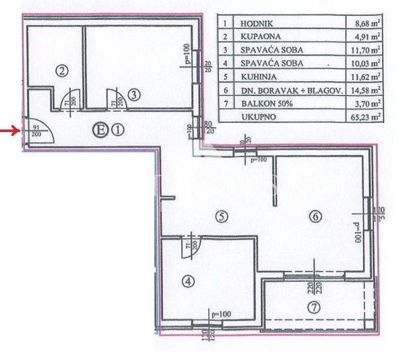 Istria, Parenzo - nuovo appartamento di 65 m2 nella zona