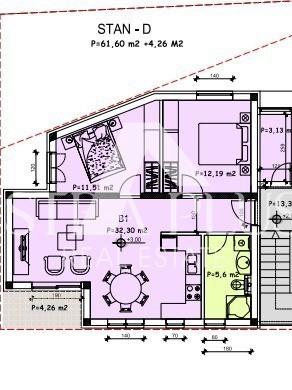 Appartamento al primo piano ea 2 km dalla città di Parenzo!