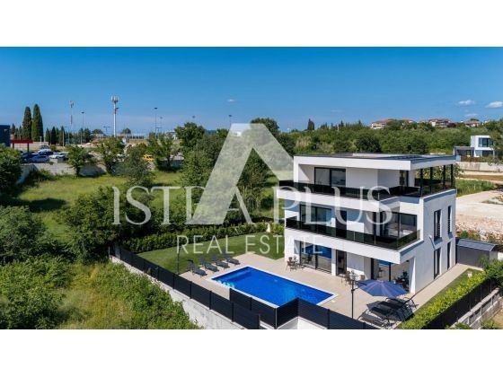 Esclusiva, Vabriga - villa moderna con una splendida vista sul mare!
