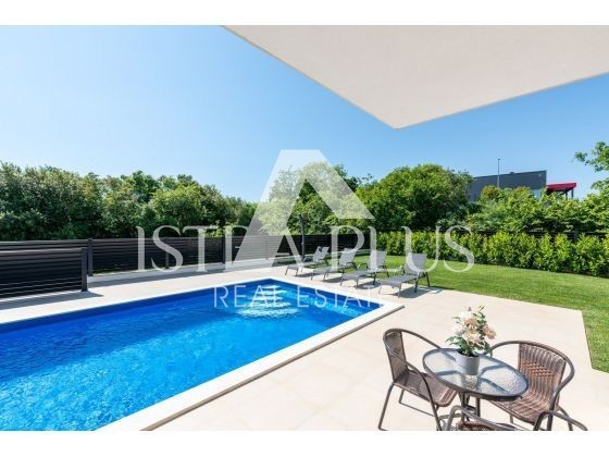 Esclusiva, Vabriga - villa moderna con una splendida vista sul mare!