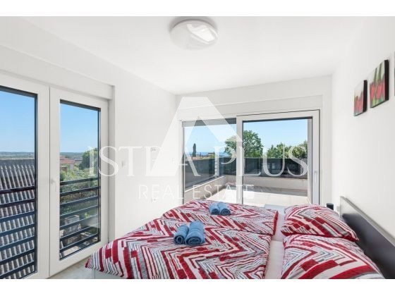 Esclusiva, Vabriga - villa moderna con una splendida vista sul mare!