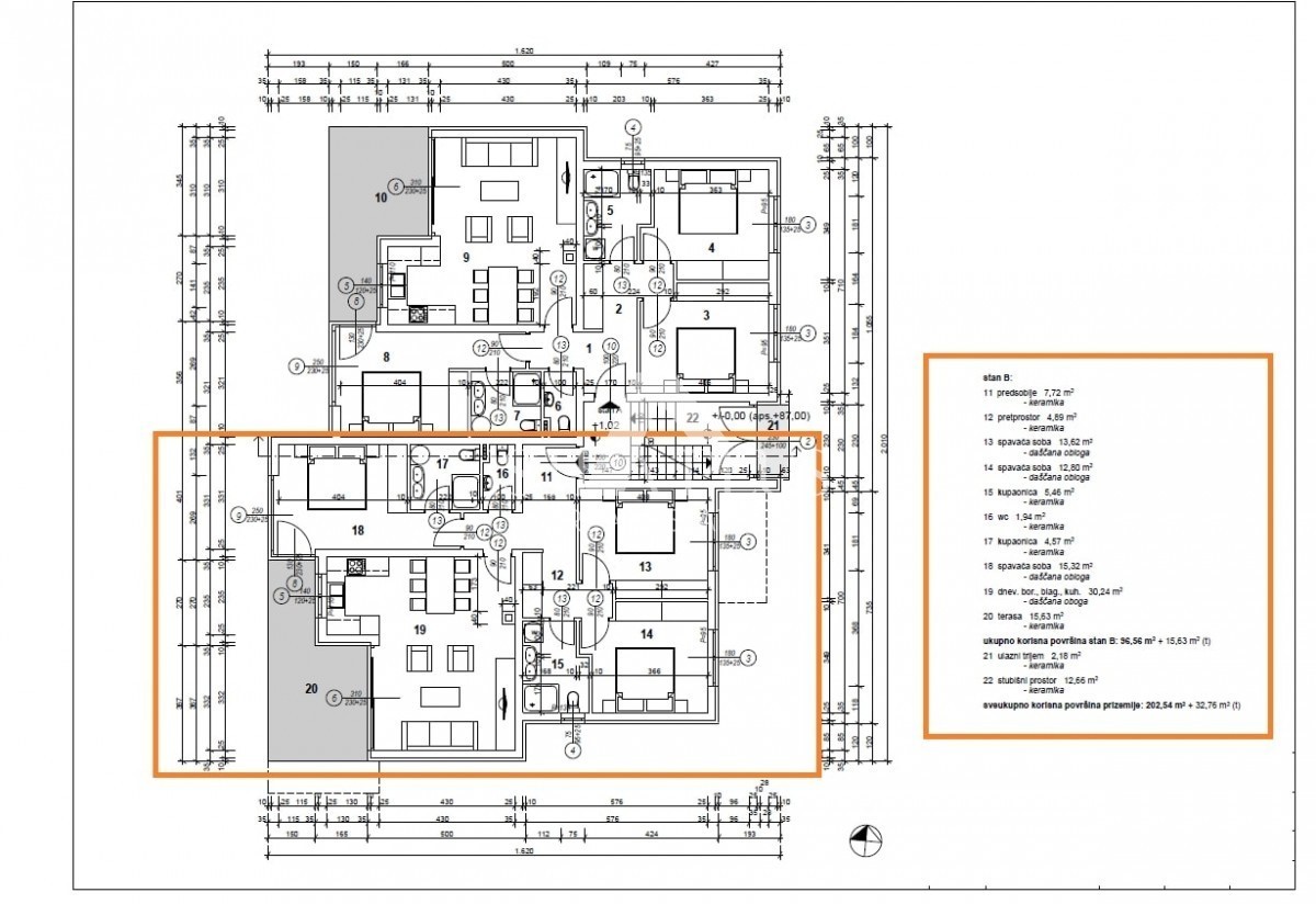 Nuovo appartamento al piano terra con piscina - Zona di Parenzo - Appartamento B