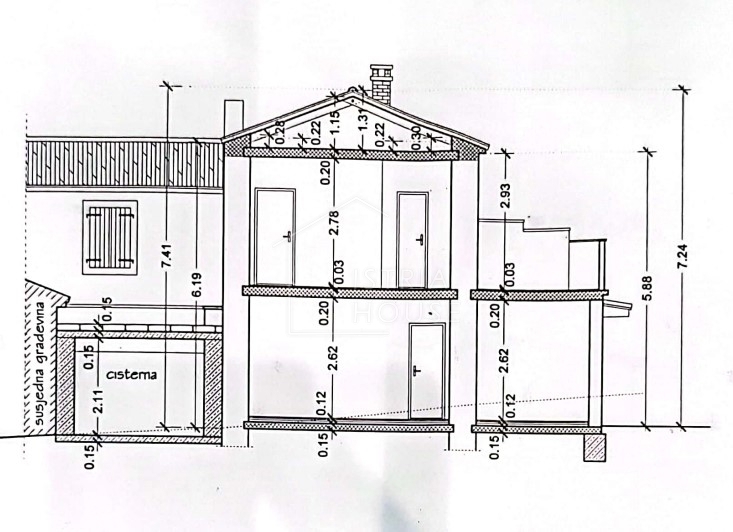 Rovigno, dintorni, casa familiare in vendita